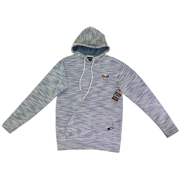 Sugar Skull Hoodie Mens Small Embroidered Visionary Dikotomy Pullover NEW NWT - Picture 11 of 13
